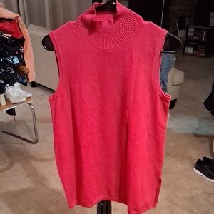 Elegant Sleeveless Turtleneck Tank Top